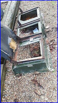 Land Rover Series Seatbox, With Runners Etc. Good Condition