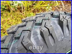 Land Rover Series Steel Rims Refurbed Bronze Green With 600 X 16 Tyres Set Of 5