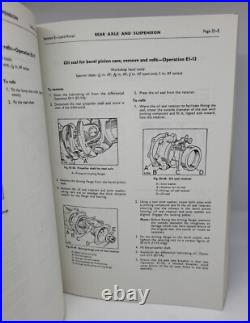 Land Rover Series ll & llA Part Two Repair Operation Manual 1969 1st Ed 606408