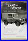 Land Rover series 1 2 Dealer Brochure original 2 T Cuneo Art Manual Engine Axle