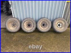 Land Rover series 3 military set of original wheels