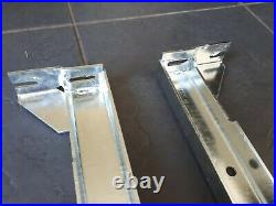 Land rover defender 110 series3 5 Door CSW sill rail support channels galv LH+RH
