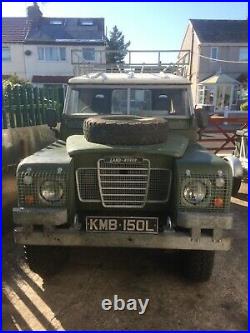 Land rover series 3. 2.5 diesel. Galvanised chassis. Tax mot exempt