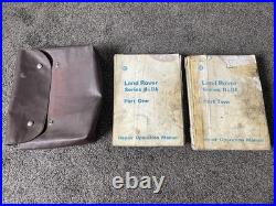 LandRover Series ll & llA Part One & Part Two Repair Manual