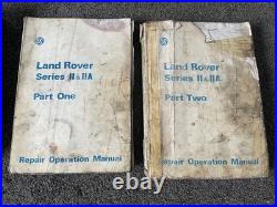LandRover Series ll & llA Part One & Part Two Repair Manual