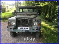 Landrover 109 Series 3 1974 Original with Galvanised Military Chassis