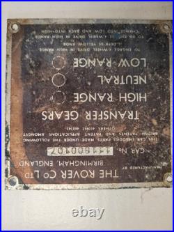 Landrover Series 1 Instrument Cluster