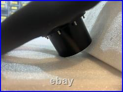 Landrover Series 2/3 48 Spline Black 14 Inch Leather Steering Wheel & Boss
