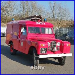 Landrover series 2a fire engine