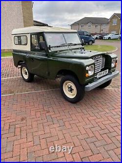 Landrover series 3 fully restored Green great condition