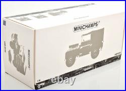 Minichamps 1948 Land Rover Series 1 Gray in 1/18 Scale New Release