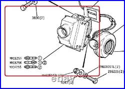 NOS Land Rover 88 109 Series 3 Box Heather Blower Assembly LHD MRC6255