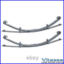 OEM Rear Parabolic Spring Pair 3 Leaf Fits Land Rover Series SWB DA4107