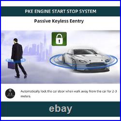 One-Button Engine Starter Kit Car Keyless Entry Remote Start Stop Alarm System