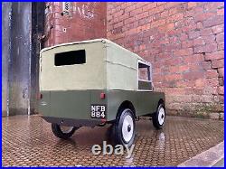 One Off. Scratch Built Series One Landrover Pedal Car