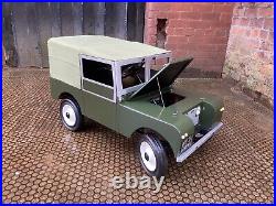 One Off. Scratch Built Series One Landrover Pedal Car