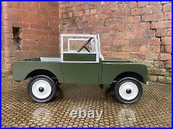 One Off. Scratch Built Series One Landrover Pedal Car