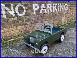 One Off. Scratch Built Series One Landrover Pedal Car