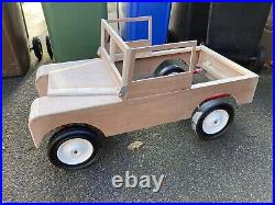 One Off. Scratch Built Series One Landrover Pedal Car