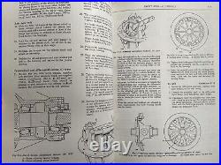 Original LANDROVER SERIES 1 1948-58 FACTORY WORKSHOP MANUAL Brochure No. 4291