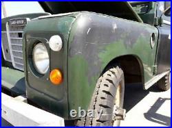 PASSENGERS FRONT WING LAND ROVER 88 SERIES III GREEN & Warranty 11457021