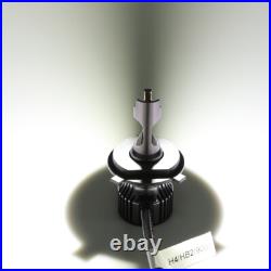 Pair 7''Inch Round Led Headlights Hi/Lo Beam DOT For Land Rover Defender TD4 TD5