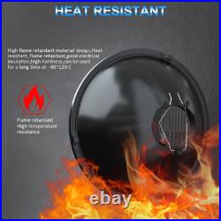 Pair 7''Inch Round Led Headlights Hi/Lo Beam DOT For Land Rover Defender TD4 TD5