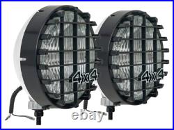 Pair 8 Chrome Spotlights / Driving Lamps 100W for 4x4's (Land Rover) DA4088C