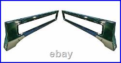 Pair Rh & Lh Bulkhead Full Vent Repair Panels For Land Rover Defender Series