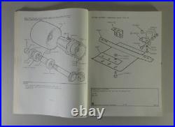 Parts Catalogue Land Rover Series II A + III Optional Equipment From 08/1974