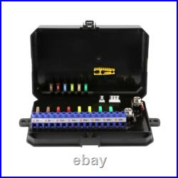 RGB 8 Gang Switch Panel LED Relay System For Jeep Chevrolet Toyota Truck ATV UTV