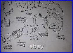 Reducer Backplate for Land Rover 88-109 2&3 Series (533731)