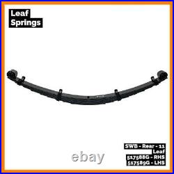 Series 2/3 Land Rover Diesel 11 Leaf Spring Rear Oem Spec Left Hand Side