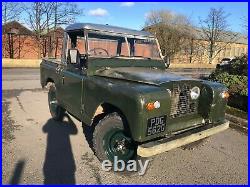 Series 2a Land Rover with rare PTO Plumettt winch