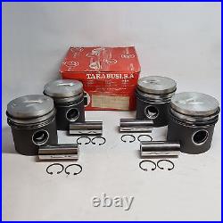 Series 4 Complete Pistons 90.95 0.04 Land Rover 90/110 2.5 Td For Etc8670s
