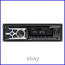 Single 1 DIN Car Radio Stereo Mp3 Player Bluetooth CD AUX USB FM Hands-free Call