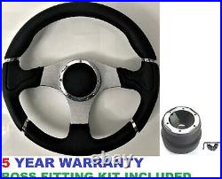 Sport Steering Wheel & Boss Kit Hub For Land Rover Defender 90/110/ 48 Spline