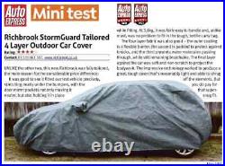 StormGuard Outdoor Car Cover Tailored 4 Layer for Land Rover Series 1/ 2/ 3 SWB