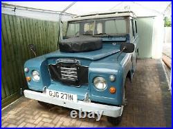 Superb Genuine Land Rover Series 3 Station Wagon -1975N New Galvanised Chassis