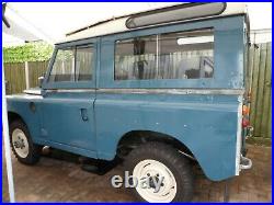 Superb Genuine Land Rover Series 3 Station Wagon -1975N New Galvanised Chassis