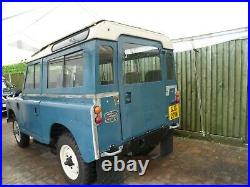 Superb Genuine Land Rover Series 3 Station Wagon -1975N New Galvanised Chassis