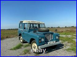 Superb Genuine Land Rover Series 3 Station Wagon -1975N New Galvanised Chassis