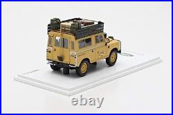 TSM MODEL 1/43 Land Rover series III 1983 SWB Trophy Zaire From Japan New
