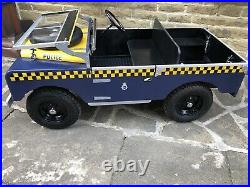 Toylander Land Rover Series 1 Police Car Display Totrod