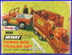 Tri-ang TM 6535 Land Rover Mini-Hi-way Series Land & Trailer & 2 Horsepower New