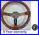 Wood Steering Wheel & Boss Kit For Land Rover Defender 90 110 300 48 Spline Puma