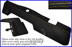 Yellow Stitch Lower Dash Dashboard Leather Covers Fits Land Rover Series 2 2a 3